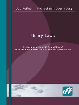 cover image of Usury Laws
